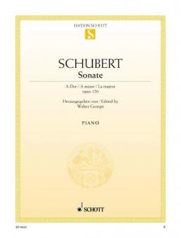 Sonata A Major Op. 120 D 664 Standard