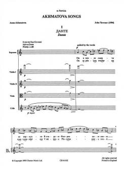 Akhamatova Songs 