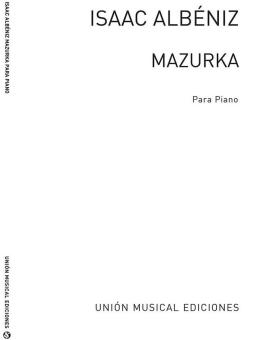 Mazurka No. 10 from Piezas Caracteristicas for Piano 