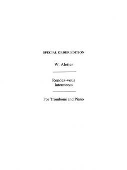 Rendezvous For Trombone And Piano 