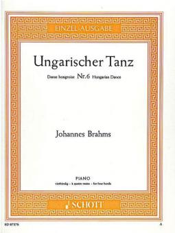 Hungarian Dance No. 6 Standard
