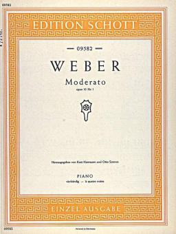 Moderato op. 10/1 Standard