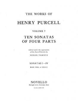 10 Sonatas of Four Parts: Sonatas 5-7 