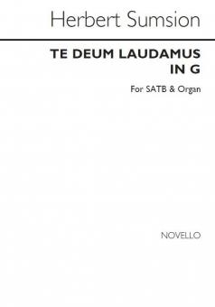 Te Deum In G 