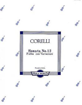 Sonata no. 12 La Folia Con Variazoni 