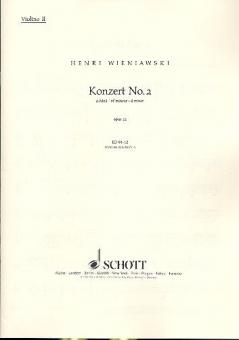 Violin Concerto No. 2 in D Minor Op. 22 Standard