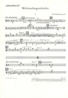 Weihnachtsgeschichte op. 54 Standard