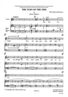 Turn Of The Tide, Final Chorus 