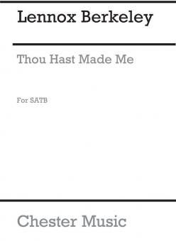 Thou Hast Made Me Op. 55 No. 1 