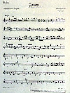 L'Estro Armonico op. 3/6 RV 356 / PV 1 Standard