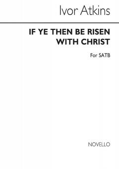 If Ye Then Be Risen With Christ 