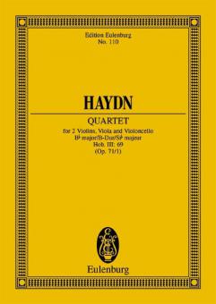 String Quartet Bb Major Op. 71/1 Hob. III: 69 Standard