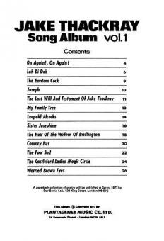 Song Album Vol. 1 