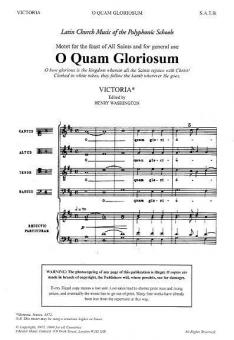 O Quam Gloriosum 