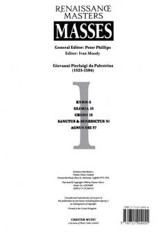 Renaissance Masters Masses 1 