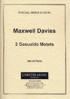 Two Gesualdo Motets 