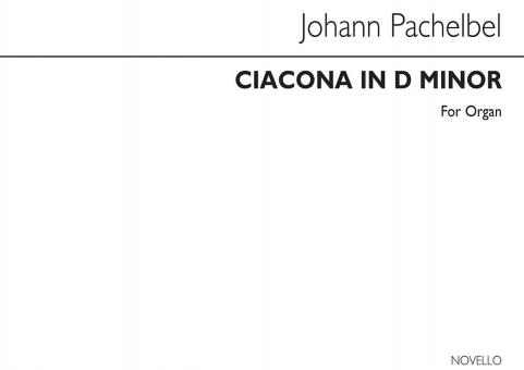 Ciacona in D Minor (Edited by John E West) 