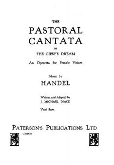 The Pastoral Cantata SA/Piano 