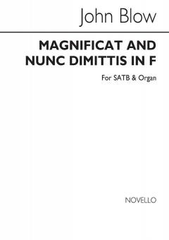 Magnificat & Nunc Dimittis In F 