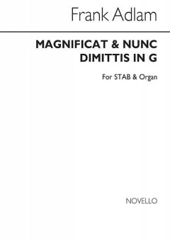 Magnificat & Nunc Dimittis In G 