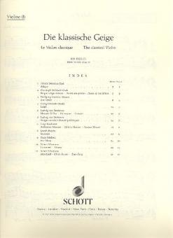 The Classical Violin Standard