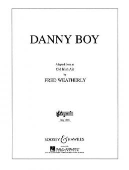 Danny Boy (Eily Dear) In E Flat 