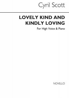 Lovely Kind and Kindly Loving Op. 55 No. 1 