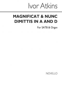 Magnificat In A And Nunc Dimittis In D 