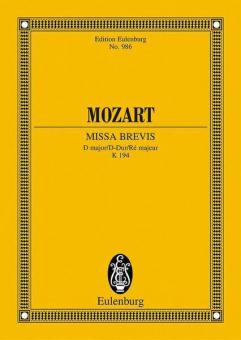 Missa Brevis D Major K.194 Standard