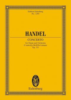 Organ Concerto No. 11 G Minor Op. 7/5 HWV 310 Standard