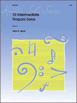 10 Intermediate Timpani Solos Standard