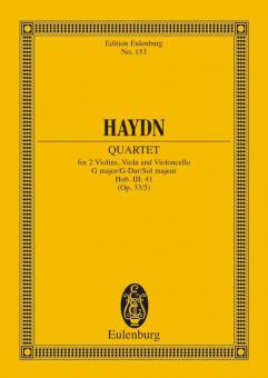String Quartet G Major Op. 33/5 Hob. III: 41 Standard