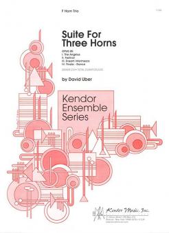 Suite For Three Horns Op. 28 