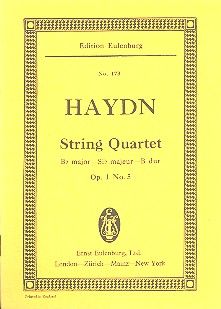 String Quartet Bb Major Op. 1/5 Hob. III: 5 