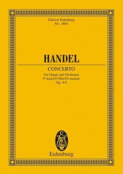 Organ Concerto No. 4 F Major Op. 4/4 HWV 292 Standard