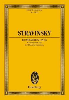 Concerto in E flat Dumbarton Oaks Standard