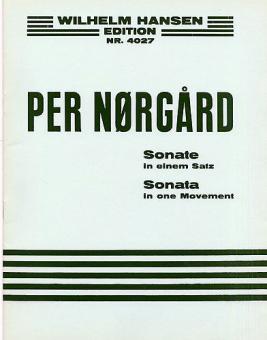 Sonata in One Movement for Piano Op. 6 