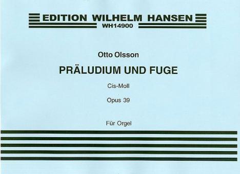 Prelude and Fugue in C Sharp Minor Op. 39 