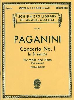 Violin Concerto No. 1 In D First Movement 