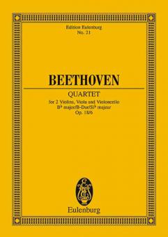 String Quartet Bb Major Op. 18/6 Standard