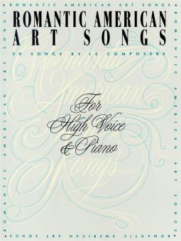 Romantic American Art Songs 