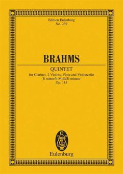 Quintet B Minor Op. 115 Standard