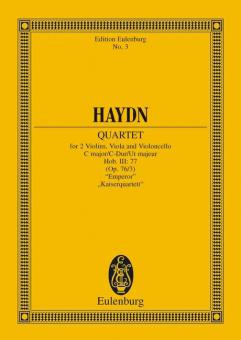 String Quartet C Major, Emperor Op. 76/3 Hob. III:77 Standard