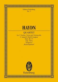 String Quartet C Major, Emperor Op. 76/3 Hob. III:77 Standard