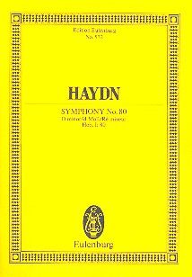 Symphony No. 80 D Minor Hob. I: 80 