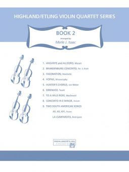 Highland/Etling Violin Quartet Series: Set 2 Standard