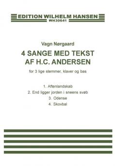 4 Sange Med Tekst Af H.C. Andersen 