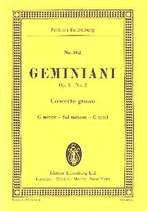 Concerto Grosso G Minor Op. 3/2 