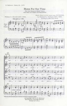 Hymn For Our Time 