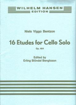Sixteen Etudes For Solo Cello Op. 464 